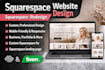 build squarespace website, custom squarespace development, squarespace revamp