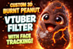 create a custom 3d vtuber avatar with face tracking