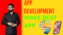 design awesome app screenshots android app, ios app as flutter developer