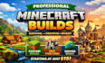 build detailed minecraft survival, creative, city and spawn builds