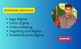 design eye catching social media post and ads professionally
