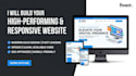 create an impressive and ready to use website and host it