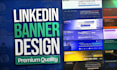 design a professional linkedin banner