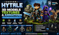 create custom hytale 3d models, textures and animations