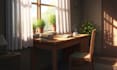 draw aesthetic lofi illustrate background, loop animation animated gif pixel art