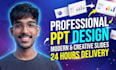 create professional powerpoint presentation and ppt slides design