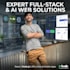 build a scalable full stack web application with API integration and mode