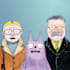 create editorial and dynamic illustrations with characters and scenes