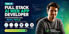 be full stack ai web app developer, frontend develoepr using react, next js