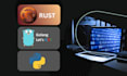 do rust, go and python programming projects and tasks for you