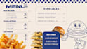design a modern menu, a restaurant menu, a digital menu