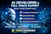 be your ai app developer, prompt engineer, django expert, web next js tutor