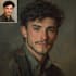 make artistic oil painting art