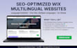 design multilingual website language switcher SEO optimization wix landing page