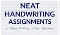 write clean handwritten assignments