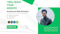 build a responsive website using HTML, CSS, javascript or react