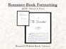 format your romance book for KDP ebook and print