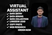 be your virtual assistant for data entry and lead generation