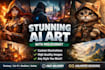 create stunning ai generated art with midjourney