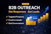 do b2b lead generation and outreach to get real responses