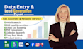 be  data entry and web research