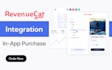 integrate revenuecat sdk, in app purchase into android ios flutter react native