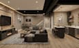2d basement layout 3d basement design walkthrough video