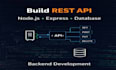 build a rest API using nodejs and express
