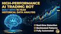 develop an ai trading bot with 10y data analysis