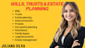 draft revocable living trust, will, and estate planning documents