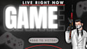 design youtube live stream thumbnails