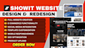 design redesign showit website showit template customize showit update showit