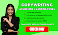 write high converting ads and landing page copy