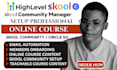 setup skool community online course, community setup, skool community management