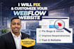 fix webflow issues and customize your webflow website