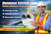 do drainage system design and hydraulic calculations