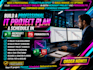 build a professional IT project plan schedule in microsoft project primavera p6