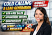 do cold calling and lead generation to boost your sales