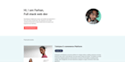 build a responsive and modern front end website