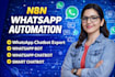build n8n whatsapp chatbot whatsapp automation api integration