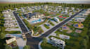 do property cgi, 3d site plan and subdivision rendering, rv park