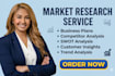 do market research, swot analysis and competitor analysis