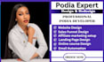 make podia, podia website, online course, teachable, course website