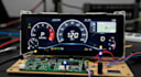 create led display development for automative cluster and digital dashboard