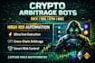 build crypto arbitrage bot dex arbitrage bot on sol eth bsc