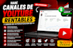 hacer canales de youtube rentables y videos de automatización de yt