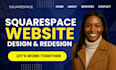 build or redesign your squarespace website with mobile responsive UI UX design