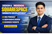 build squarespace website design redesign squarespace website squarespace design