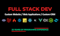 website development in laravel PHP ci next react vue full stack web developer