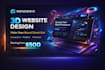 design a high converting 3d landing web page for your brand